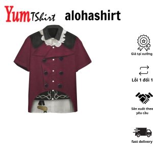 3D Aaron Burr Custom Short Sleeve Shirt Hawaiian Shirt For Men Women