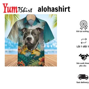 3D Paw Print Dog Lovers’ Design on Hawaiian Shirt