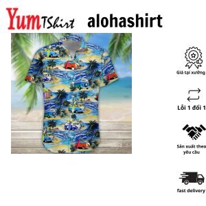 3D Campervan Hawaii Shirt Mens Hawaiian Aloha Beach Shirt Hawaiian Shirts For Men