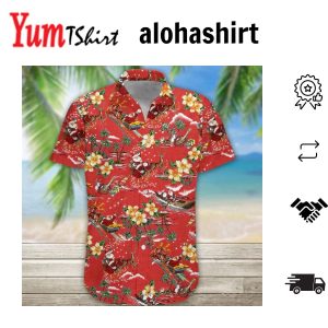 3D Christmas Santa Hawaii Shirt Men’s Hawaiian Shirt Casual Button Down Shirts Short Sleeve Hawaiian Shirts For Men
