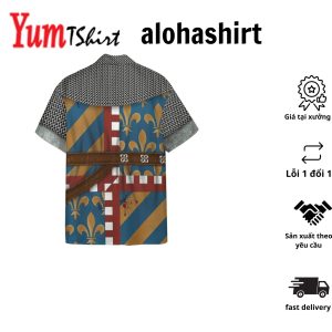 3D French Cavalier Custom Short Sleeve Shirt Hawaiian Shirt For Men Women