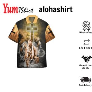 3D Jesus Christ I Believe In God Our Father Custom Short Sleeve Shirts