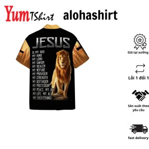 3D Jesus Christ Is My Everything Custom Short Sleeve Shirt