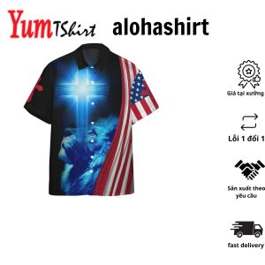 A Child Of God A Man Of Faith A Warrrior Of Christ Jesus Printed 3D Hawaiian Shirt For Men And Women