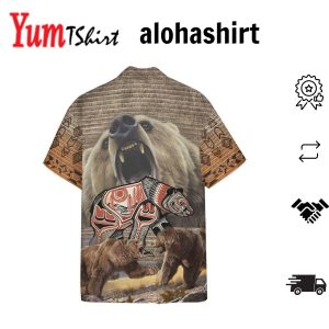 3D Native Bear Pride Hawaiian Shirts