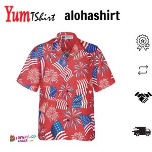 4Th Of July Hawaiian Shirt Lincoln Merica Hawaii Shirt Inependence Day Celebration Aloha Shirt