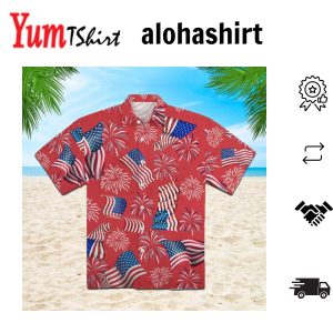 4Th Of July Patriotic Hawaiian Shirt