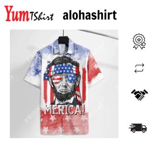 4Th Of July Patriotic Hawaiian Shirt