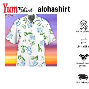 Accountant Money Chart Basic Hawaiian Shirt