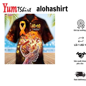 Adhd Awareness In Life Hawaiian Shirt