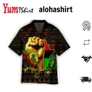 Africa Black Power Hawaiian Shirt