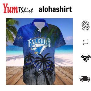Air Force Falcons Hawaii Shirt Coconut Tree Tropical Grunge – NCAA