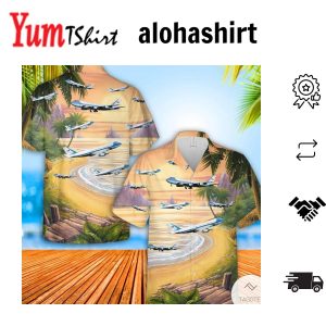 Air Force One Hawaiian Shirt Universal Tropical Style Design