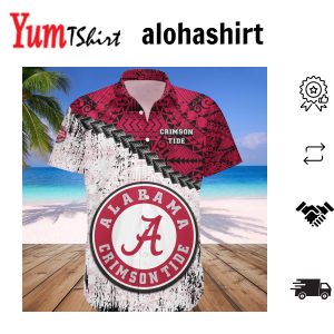 Alabama Crimson Tide Hawaii Shirt Flame Ball – NCAA