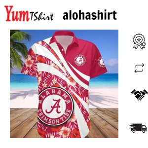 Alabama Crimson Tide Hawaiian Shirt Short Sleeve