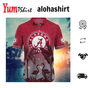 Alabama Crimson Tide NCAA Hawaiian Shirt Balmytime Aloha Shirt
