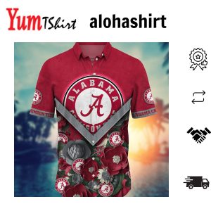 Alabama Crimson Tide NCAA Hawaiian Shirt Custom Beach Days Aloha Shirt