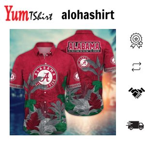 Alabama Crimson Tide NCAA Hawaiian Shirt Firefliestime Aloha Shirt