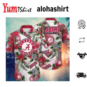 Alabama Crimson Tide NCAA Hawaiian Shirt Summer Fruitstime Aloha Shirt