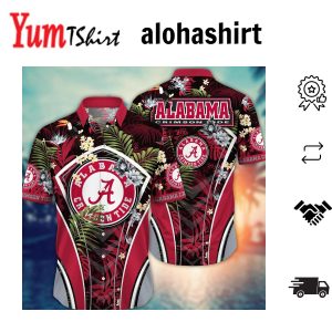 Alabama Crimson Tide NCAA Hawaiian Shirt Swimsuits Aloha Shirt