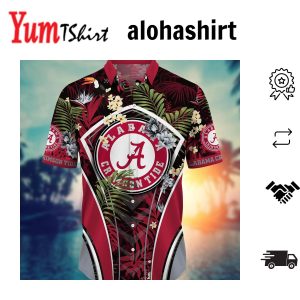 Alabama Crimson Tide NCAA Hawaiian Shirt Swimsuits Aloha Shirt