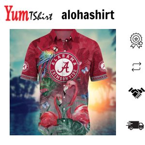 Alabama Crimson Tide NCAA Hawaiian Shirt Tropical Aloha Shirt