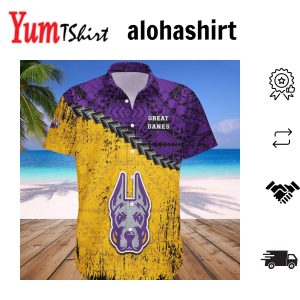 Albany Great Danes Hawaii Shirt Grunge Polynesian Tattoo – NCAA