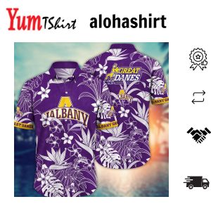 Albany Great Danes NCAA Hawaiian Shirt Ice Cream Seasontime Aloha Shirt