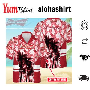 Aloha Budweiser Customized Essence Hawaiian Shirt