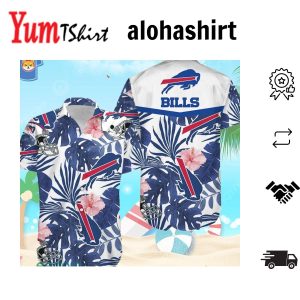 Aloha Hawaiian Shirt Designed for Buffalo Bills Fans
