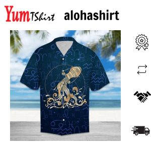 Adorable Pet Cane Corso Dog Blue Tribal Hawaiian Shirt Short Sleeve Hawaiian Aloha Shirt For Men And Women