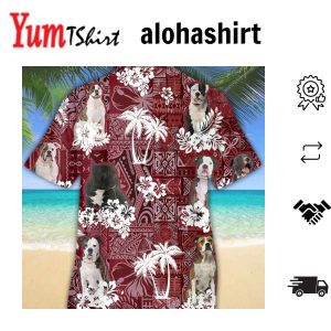 American Bulldog 2 Hawaiian Shirt Tropical Shirts Gift For Him Funny Hawaiian Shirts