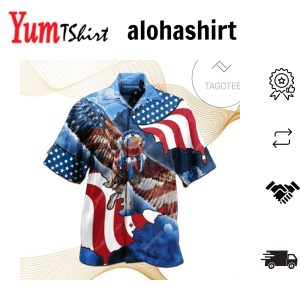 American Flag Special Patriotic Eagle Hawaiian Shirts