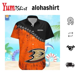 Anaheim Ducks Hawaiian Shirt Beach Gift For Dad