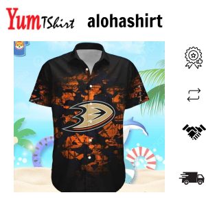 Anaheim Ducks Hawaiian Shirt Ideal Hockey Fan Gift