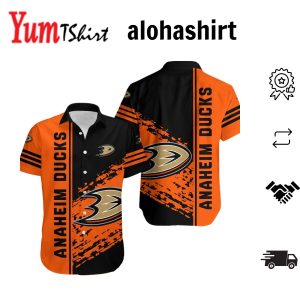 Anaheim Ducks Hawaiian Shirt Quarter Style – NHL