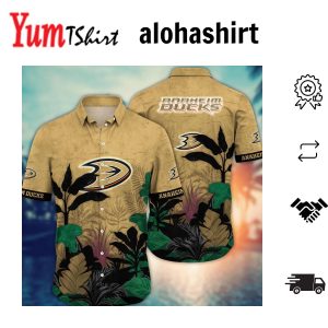 Anaheim Ducks NHL Hawaiian Shirt Beach Season Aloha Shirt