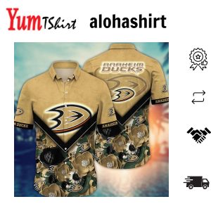 Anaheim Ducks NHL Hawaiian Shirt Custom Festivals Pitch Sport Shirts