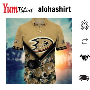 Anaheim Ducks NHL Hawaiian Shirt Custom Festivals Pitch Sport Shirts