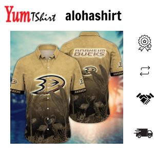 Anaheim Ducks NHL Hawaiian Shirt Getawaystime Aloha Shirt
