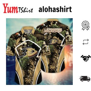 Anaheim Ducks NHL Hawaiian Shirt Heat Kickabout Shirts