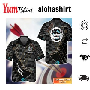 Archery I Know I Shoot Like An Old Man 3D Hawaiian Shirt Gift For Archer Sport Lovers Gift For Archer