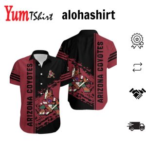 Arizona Coyotes Hawaiian Shirt Quarter Style – NHL