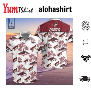 Arizona Coyotes Hawaiian with Shirt