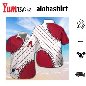 Arizona Diamondbacks Hawaiian Tropical Design Short Sleeve Shirt Elegance