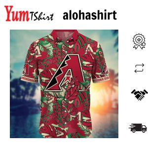 Arizona Diamondbacks MLB Hawaiian Shirt August Tournament Play Shirts
