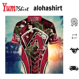 Arizona Diamondbacks MLB Hawaiian Shirt Balmy Aloha Shirt