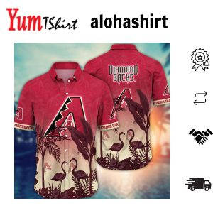Arizona Diamondbacks MLB Hawaiian Shirt Beach Daystime Aloha Shirt