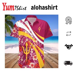 Arizona State Sun Devils NCAA Hawaiian Shirt Bikinistime International Sport Shirts