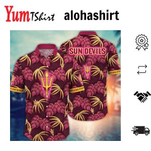 Arizona State Sun Devils NCAA Hawaiian Shirt Daylight Aloha Shirt